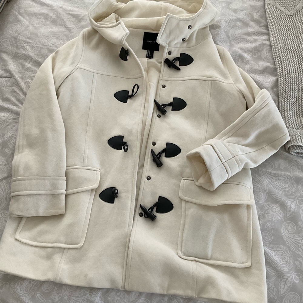 Women’s Fleece Peacoat